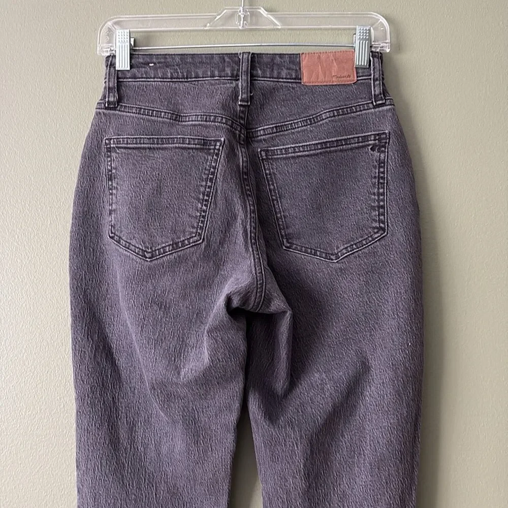 Madewell curvy perfect vintage jean in Lunar wash Grey Sz 24P